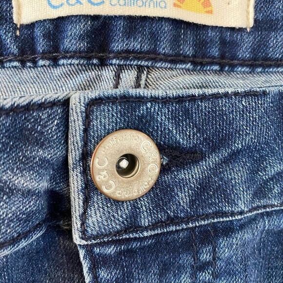 C&C California Bootcut Stretch Kimmie Jeans Denim Blue Jeans Size 10/30 - Picture 3 of 5